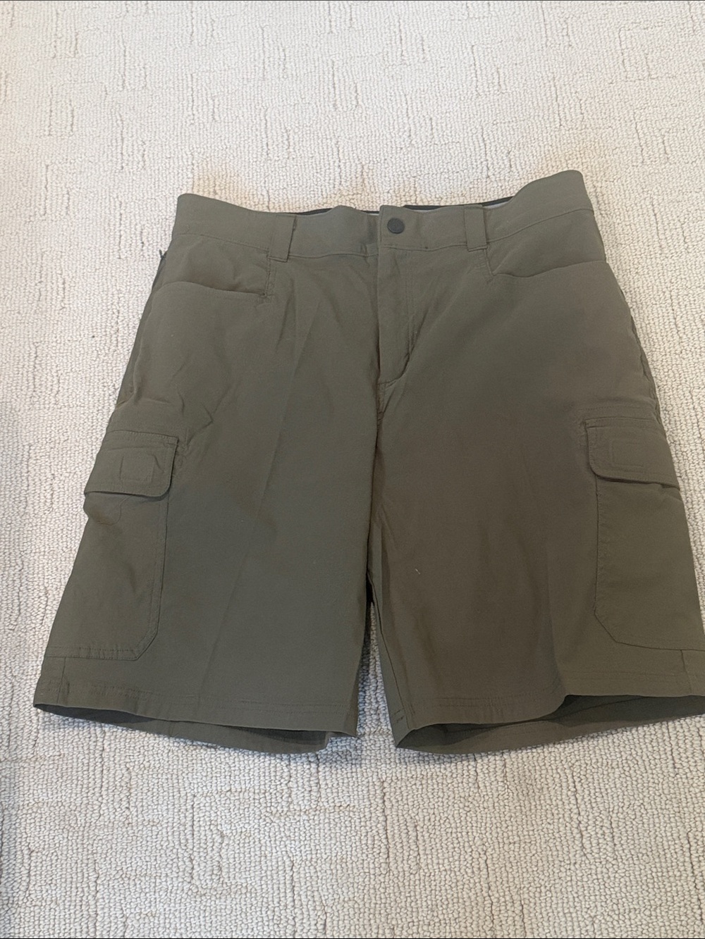 Orvis Olive Cargo Shorts